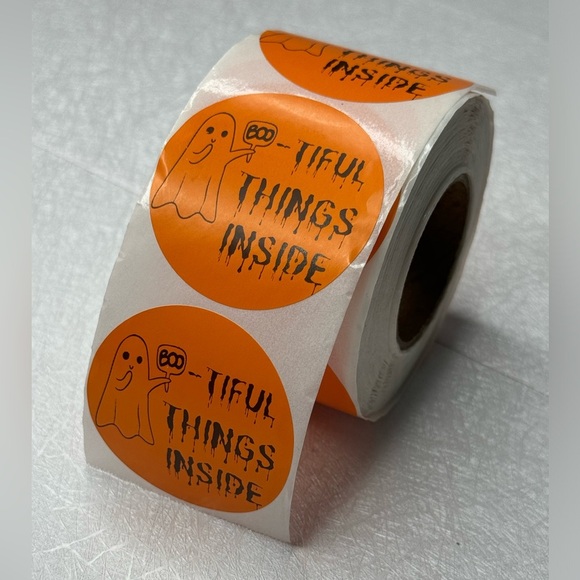 Boo-tiful Things Inside Sticker  Halloween Sticker, sticker for small business - Picture 8 of 11